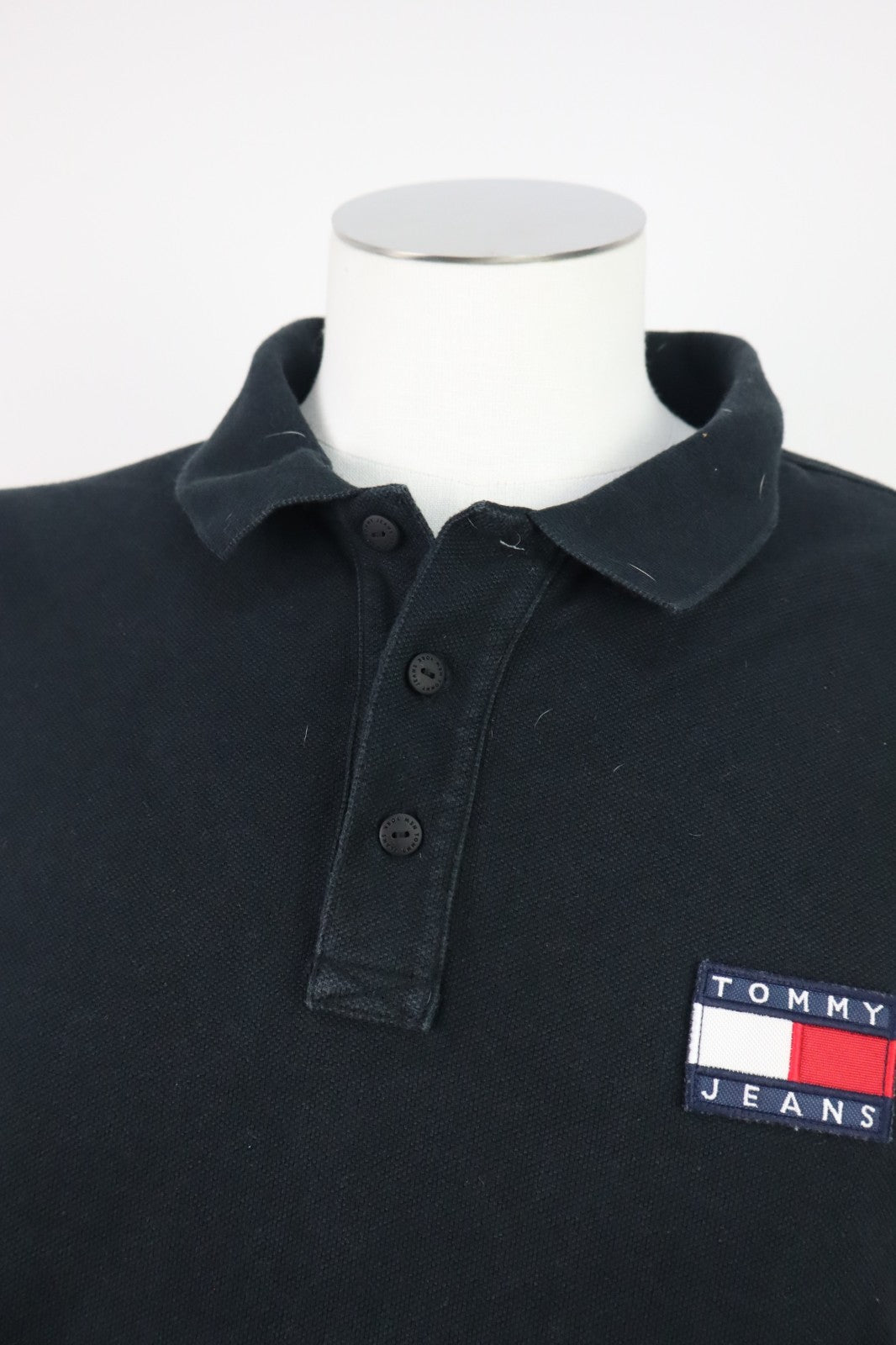 TOMMY HILFIGER JEANS POLO MAGLIA UOMO TG XXL MAN T-SHIRT CASUAL VINTAGE COTONE