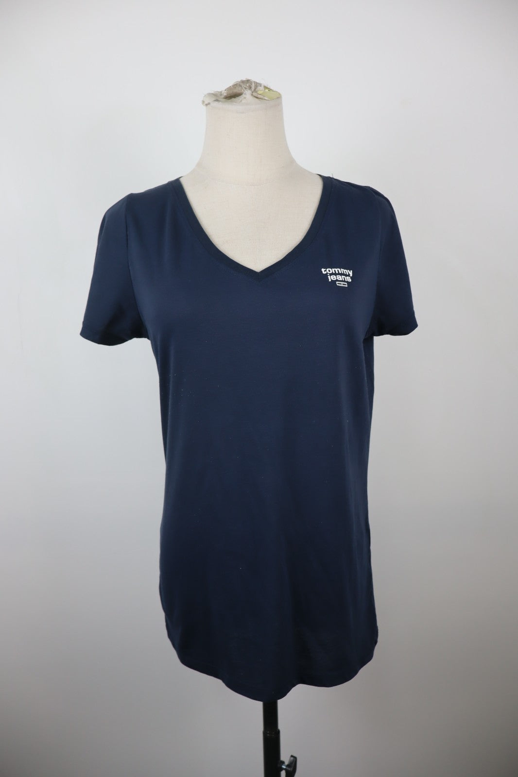 TOMMY HILFIGER JEANS MAGLIA DONNA TG S WOMAN CASUAL VINTAGE TOP T-SHIRT LOGO