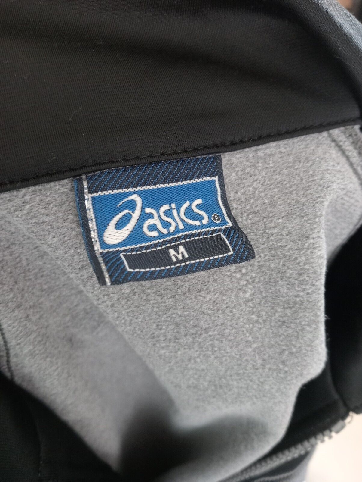ASICS GIACCA SPORTIVA BOY Tg. M RAGAZZO VINTAGE CASUAL SPORT JACKET CON ZIP