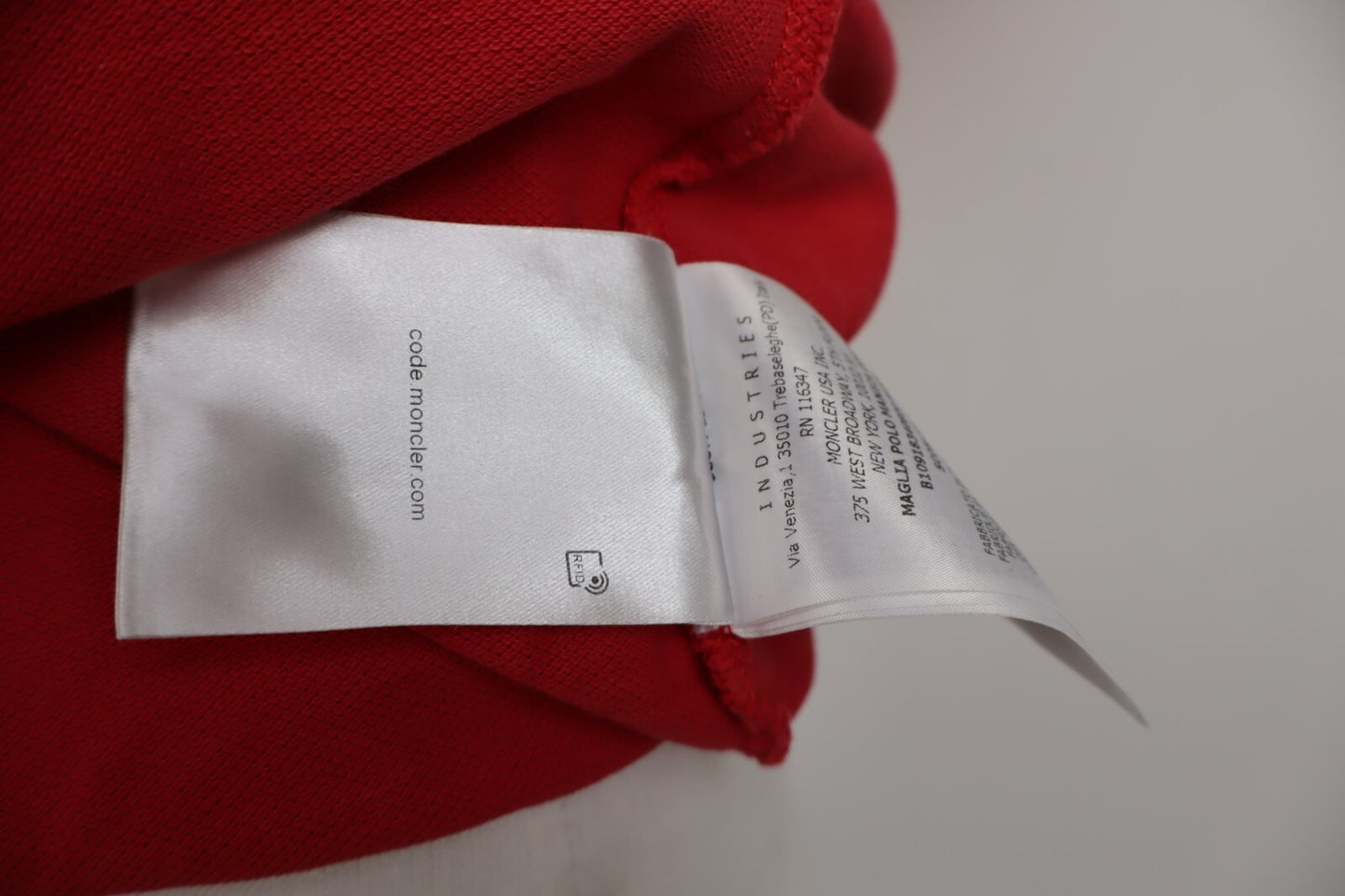 MONCLER POLO MAGLIA UOMO COTONE TG S MAN COTTON T-SHIRT CASUAL VINTAGE LOGO