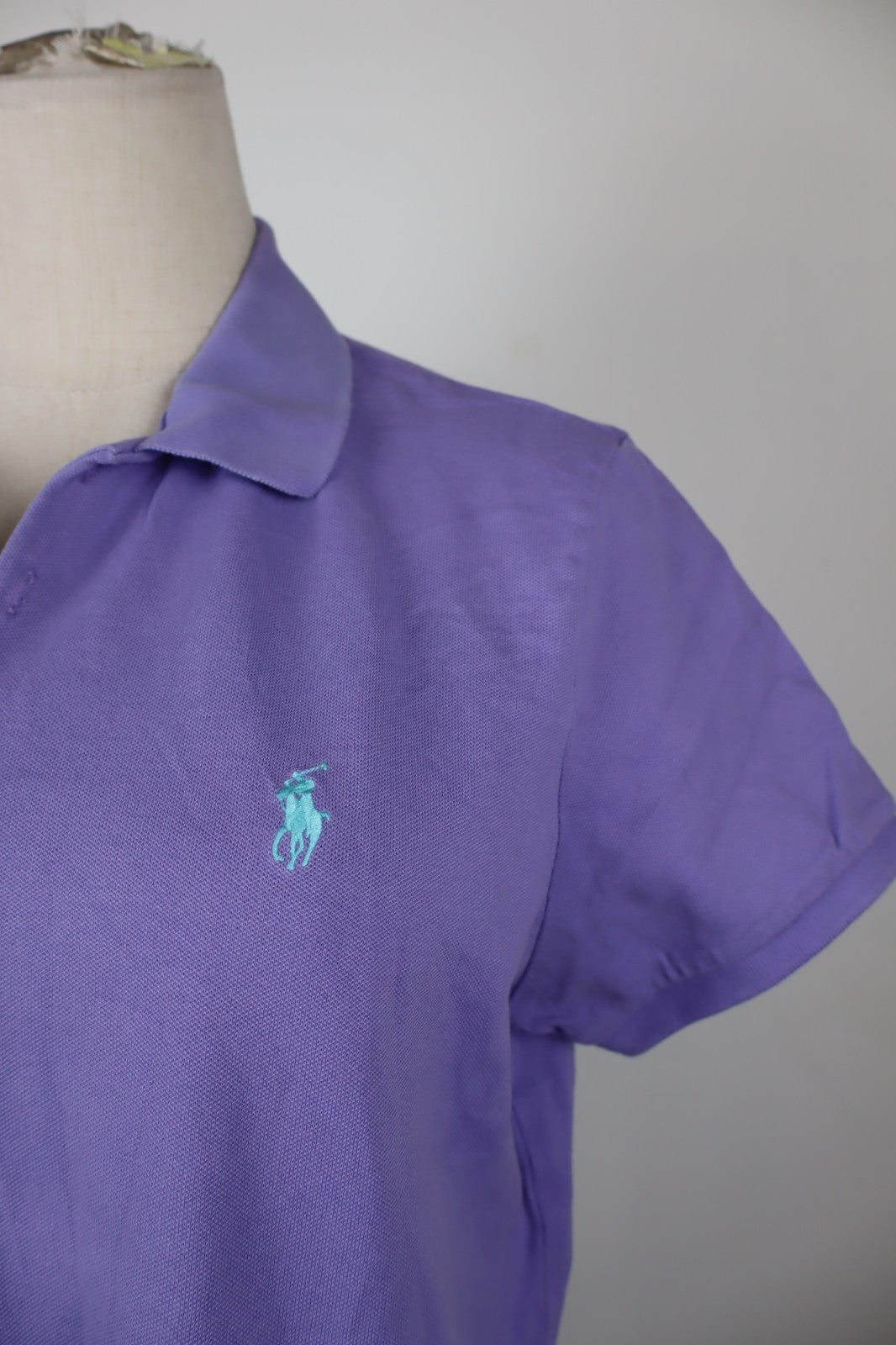 RALPH LAUREN POLO DONNA MAGLIA COTONE TG XL WOMAN SHIRT CASUAL VINTAGE LOGO