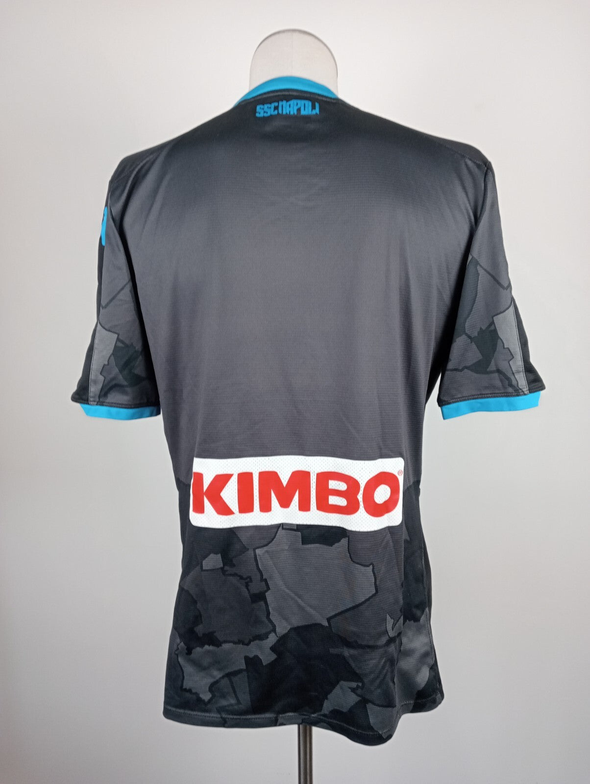KAPPA NAPOLI MAGLIA CALCIO Tg XL UOMO MAN T-SHIRT SOCCER SPORT  JERSEY 19/20
