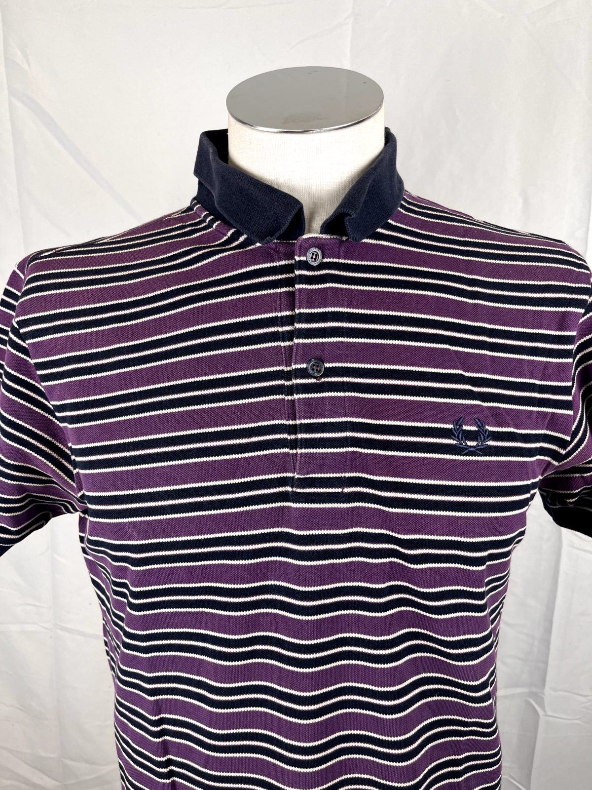 FRED PERRY POLO MAGLIA UOMO COTONE TG M MAN COTTON T-SHIRT CASUAL VINTAGE