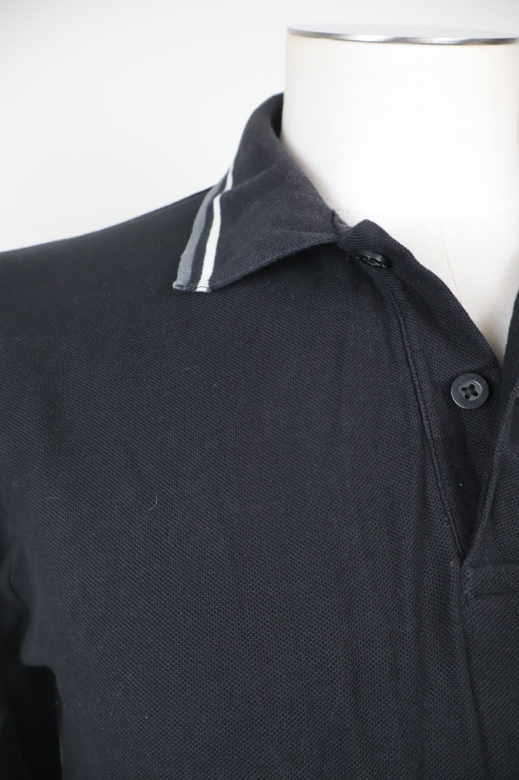LONSDALE MAGLIA POLO UOMO TG. M MAN SHIRT CASUAL VINTAGE COTONE MANICA LUNGA