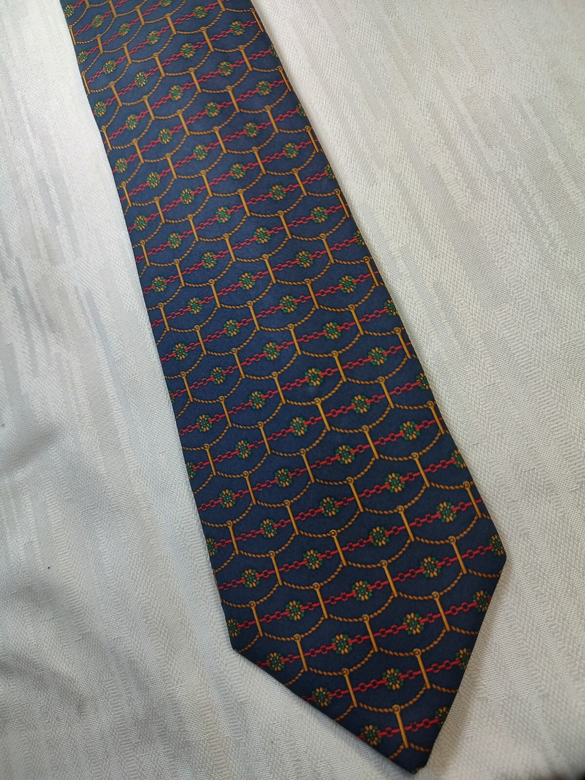 PIERRE CARDIN 100% SILK TIE SETA CRAVATTA NECKTIE MADE IN ITALY CLASSIC