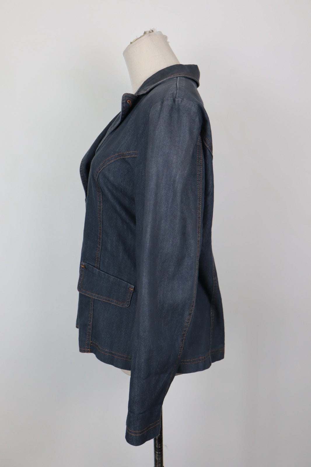 PIERRE CARDIN DENIM GIACCA DONNA Tg XL WOMAN CASUAL VINTAGE  JACKET