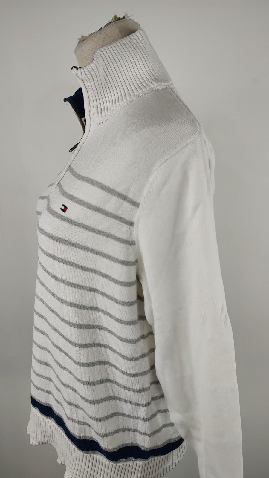 TOMMY HILFIGER MAGLIONE COTONE DONNA Tg. S WOMAN CASUAL SWEATER