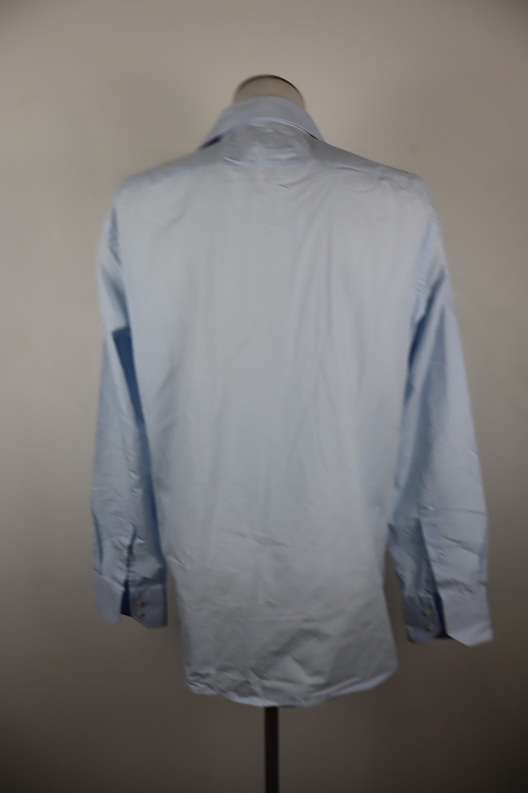 HUGO BOSS CAMICIA UOMO TG. 41 16 MAN CASUAL VINTAGE SHIRT COTONE COTTON CELESTE