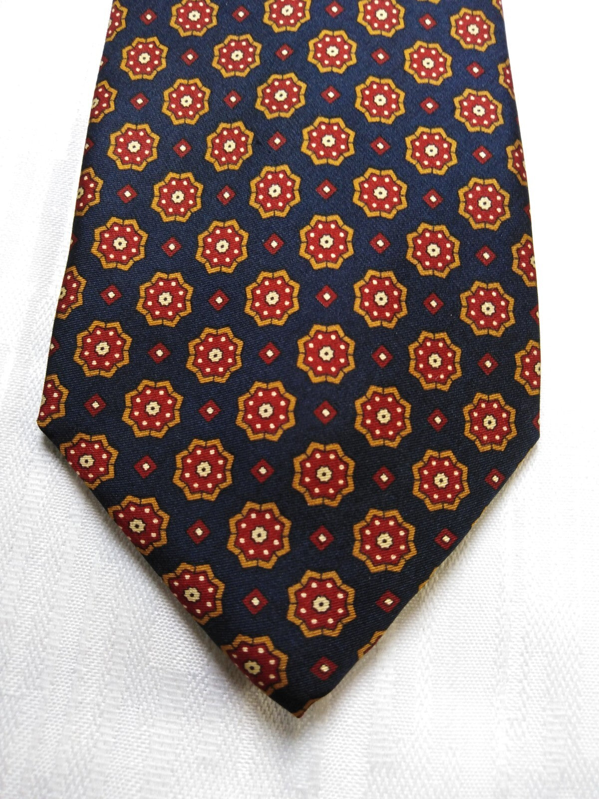 ROXY 100% SILK TIE SETA CRAVATTA NECKTIE MADE IN ITALY CLASSIC
