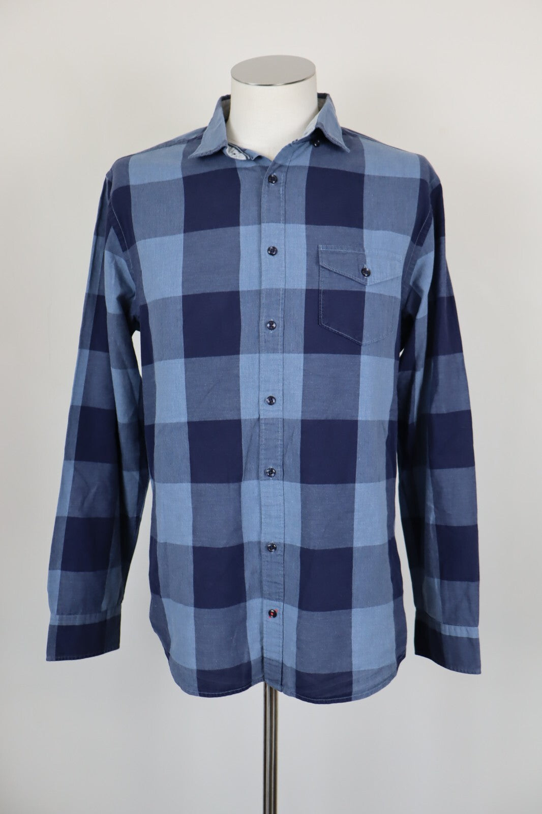 TOMMY HILFIGER CAMICIA SHIRT UOMO Tg L MAN VINTAGE CASUAL COTONE COTTON