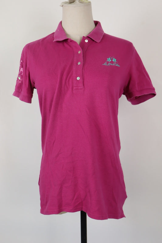 LA MARTINA POLO MAGLIA DONNA TG. 3 WOMAN CASUAL T-SHIRT COTONE