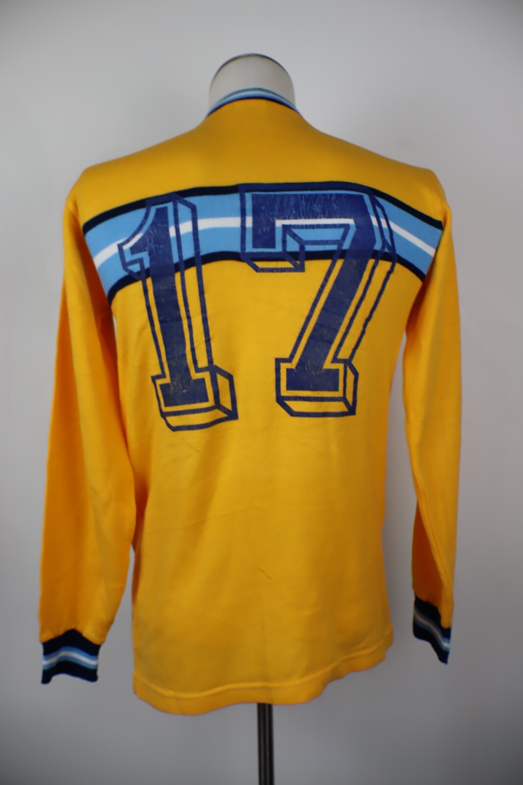 A EMME N 17 MAGLIA CALCIO UOMO Tg M SOCCER T-SHIRT JERSEY TRIKOT LANETTA