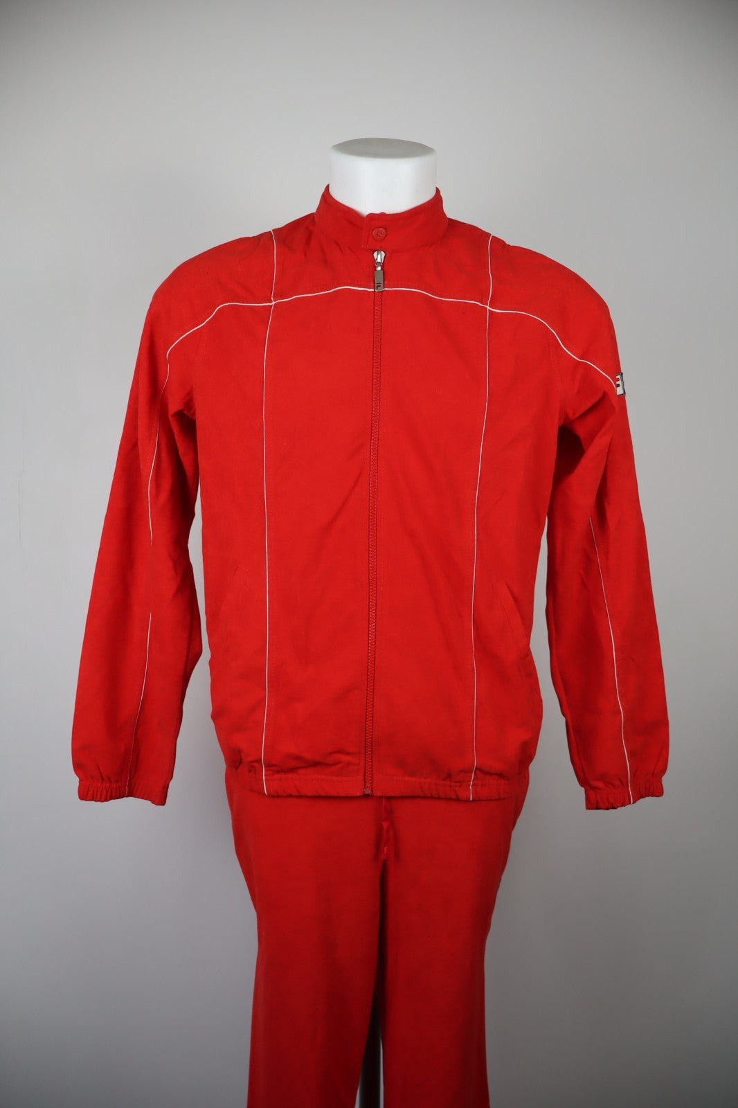 FILA BORG TUTA COMPLETA Tg M TRACKSUIT JACKET GIACCA PANTS UOMO SPORT
