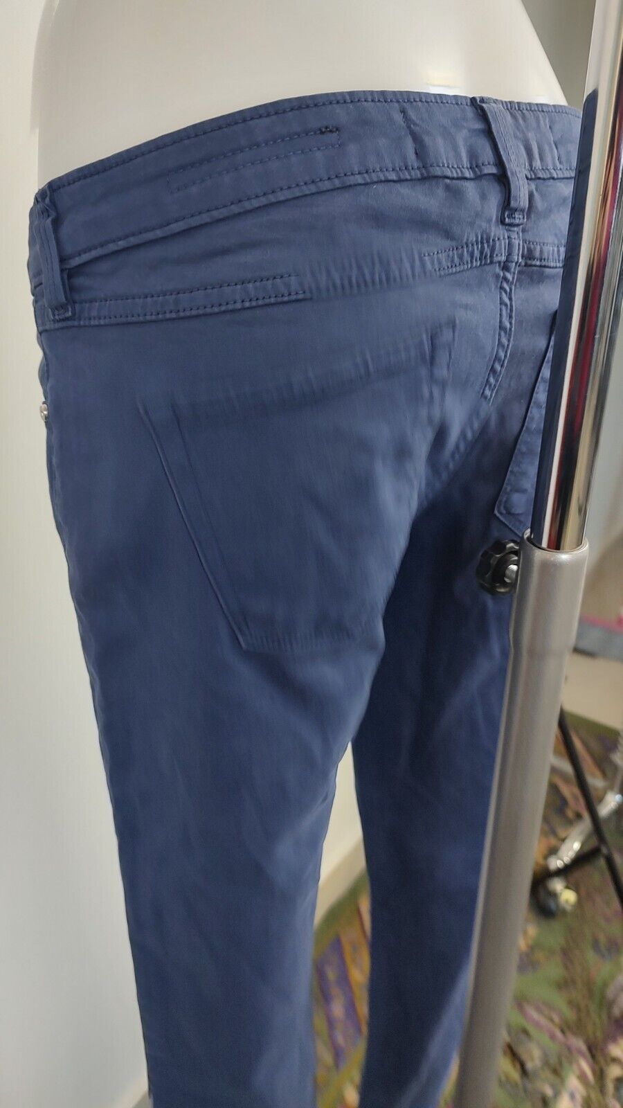 GUESS JEANS PANTALONE COTONE CASUAL DONNA TG. 30 WOMAN VINTAGE PANTS