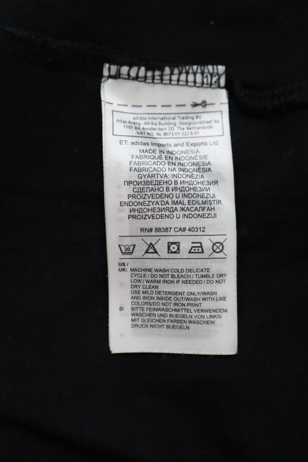 ADIDAS MAGLIA UOMO TG M MAN COTTON T-SHIRT CASUAL  COTONE VINTAGE