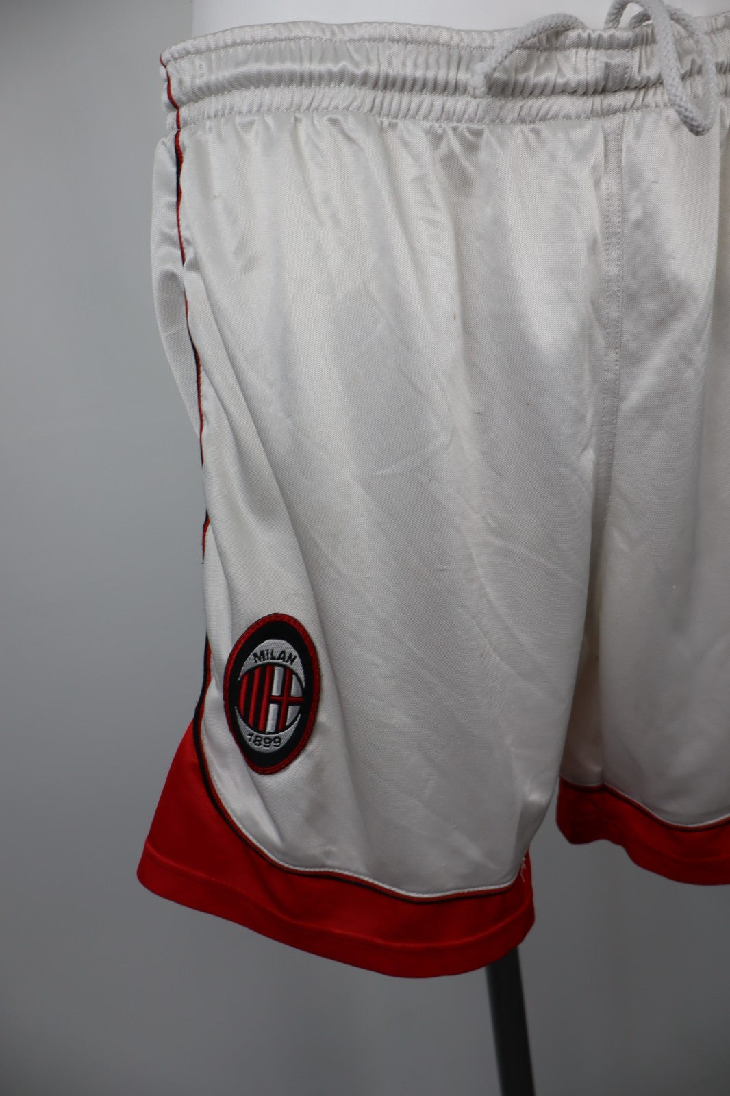 LOTTO MILAN PANTALONCINI CALCIO SPORT UOMO TG L VINTAGE MEN SOCCER SHORTS