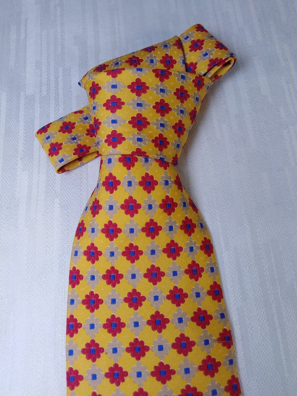GIANFRANCO FERRE' 100% SETA SILK TIE CRAVATTA NECKTIE ITALY VINTAGE CLASSIC UOMO