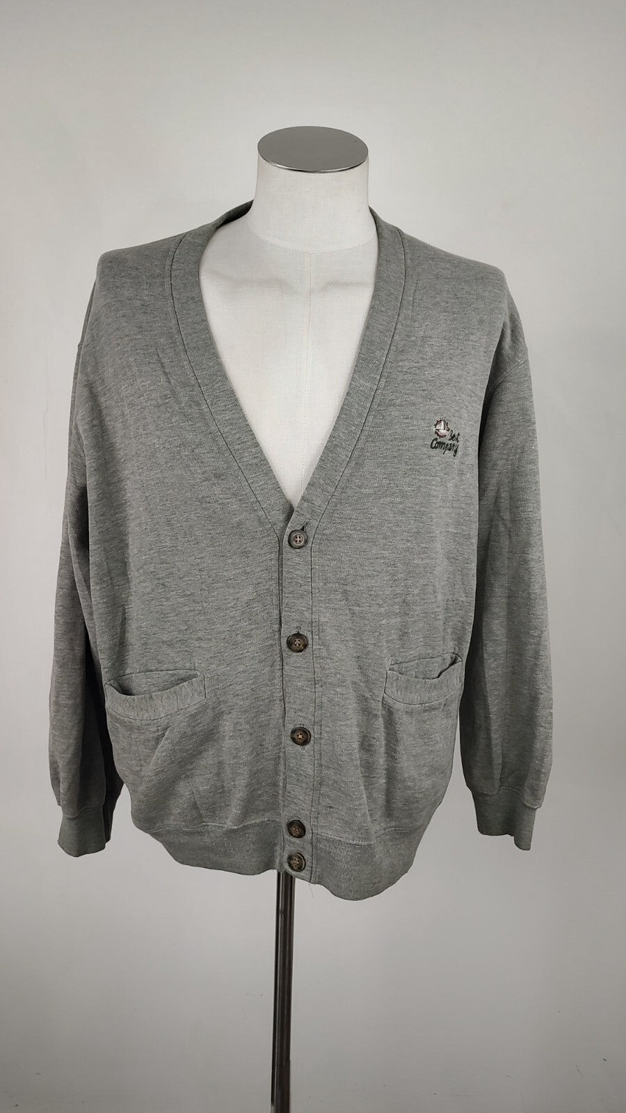 BEST COMPANY MAGLIONE CARDIGAN VINTAGE COTONE UOMO Tg. S MAN SWEATER CASUAL