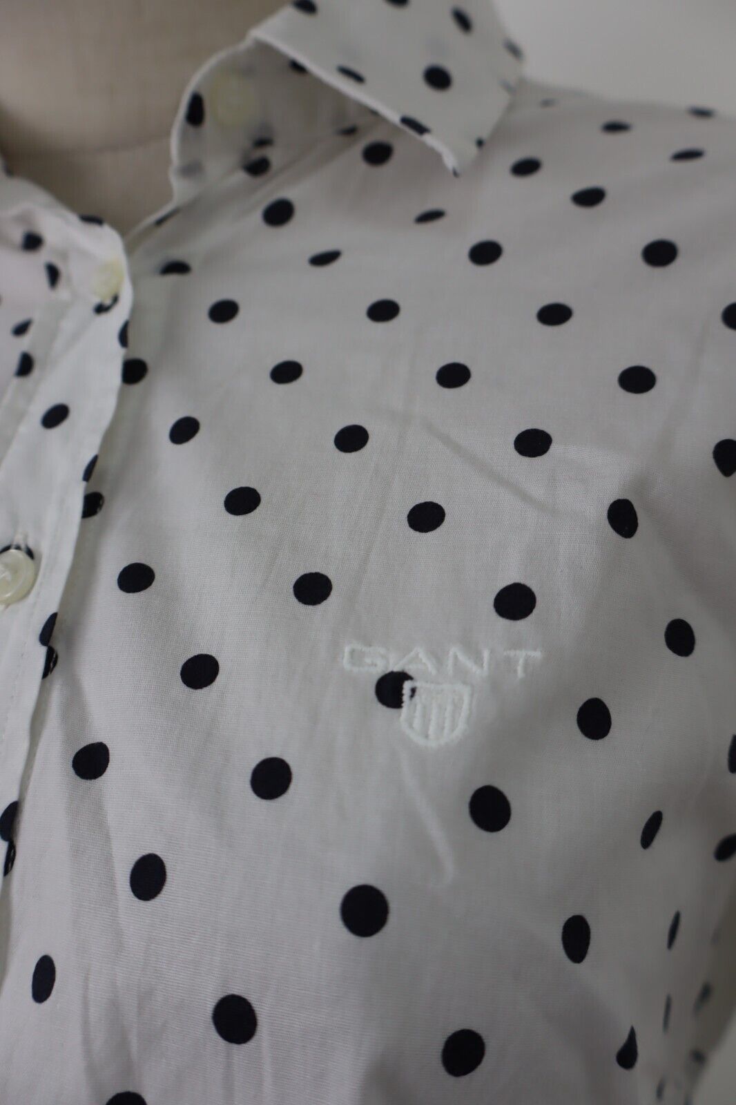 GANT CAMICIA DONNA TG. 44 WOMAN SHIRT CASUAL VINTAGE COTONE