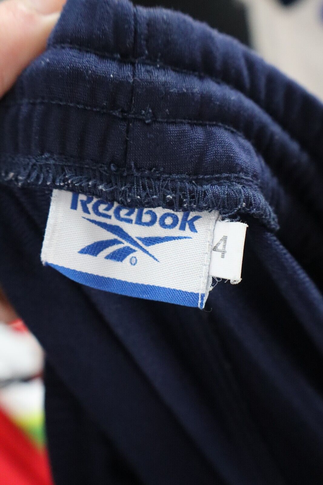 REEBOK TUTA COMPLETA DUE PEZZI Tg. 4 TRACKSUIT JACKET PANTS UOMO SPORT