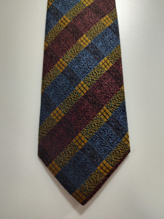 ENRICO COVERI 100% SILK TIE SETA CRAVATTA NECKTIE MADE IN ITALY CLASSIC