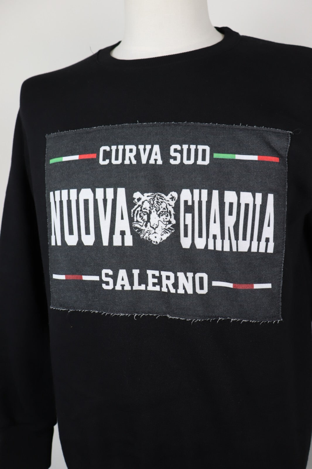 SARTORIA DEL TIFO ULTRAS FELPA CALCIO UOMO TG S SALERNO CURVA SUD NUOVA GUARDIA