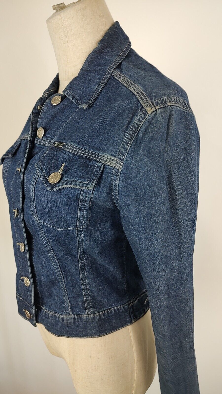 RIFLE JEANS GIUBBINO DONNA Tg. S WOMAN CASUAL JACKET COTONE DENIM