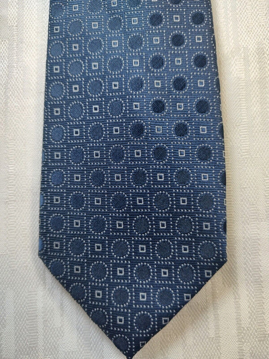 EGON VON FURSTENBERG 100% SILK TIE SETA CRAVATTA NECKTIE MADE IN ITALIA CLASSIC