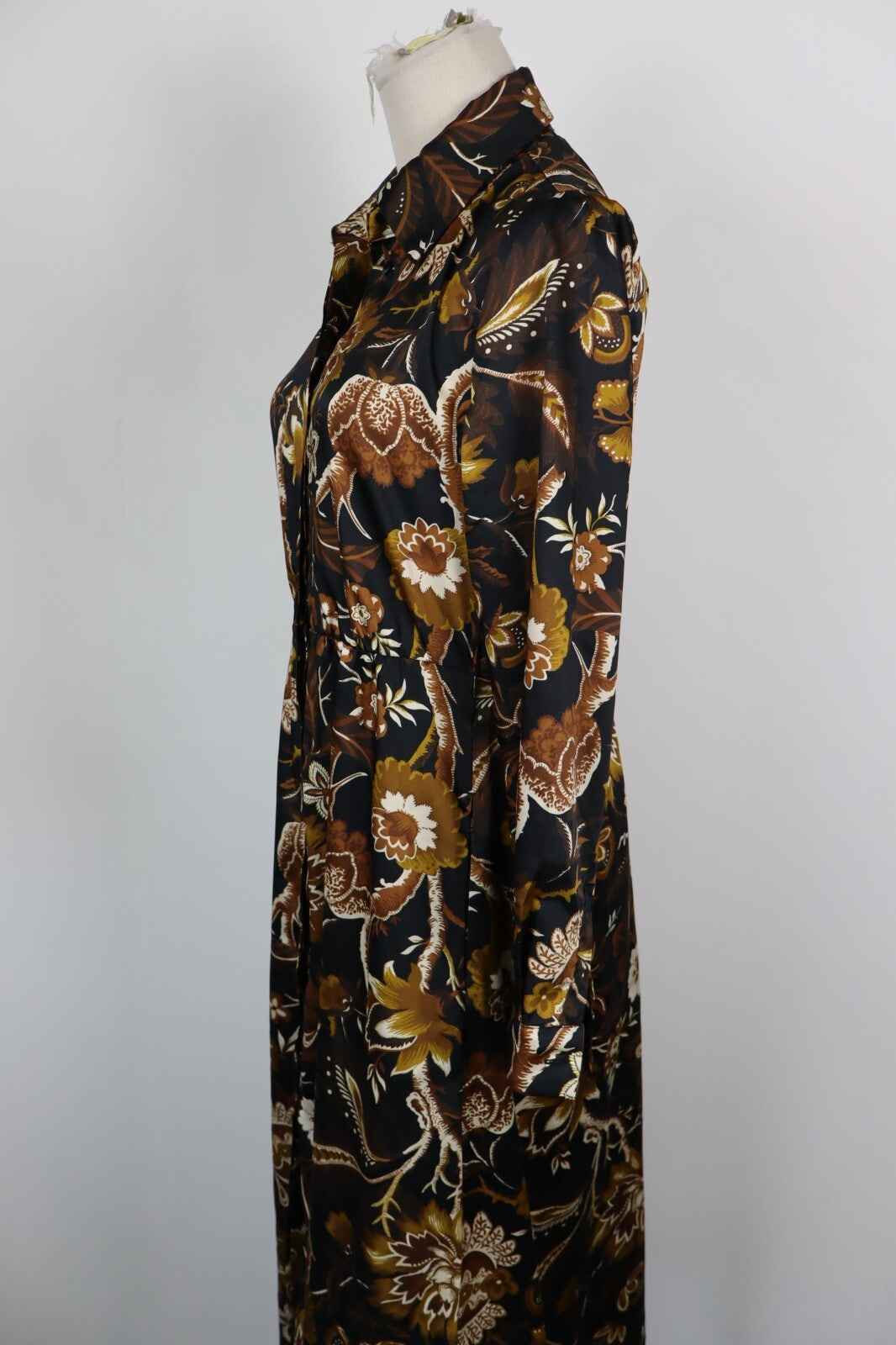 MARELLA VESTITO CAMICIA ABITO DONNA TG. 40 WOMAN CASUAL VINTAGE DRESS