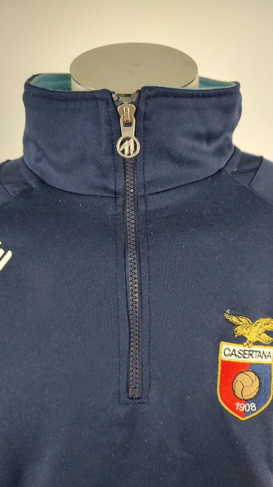 ONZE CASERTANA FELPA SPORT CALCIO UOMO Tg XL VINTAGE JACKET