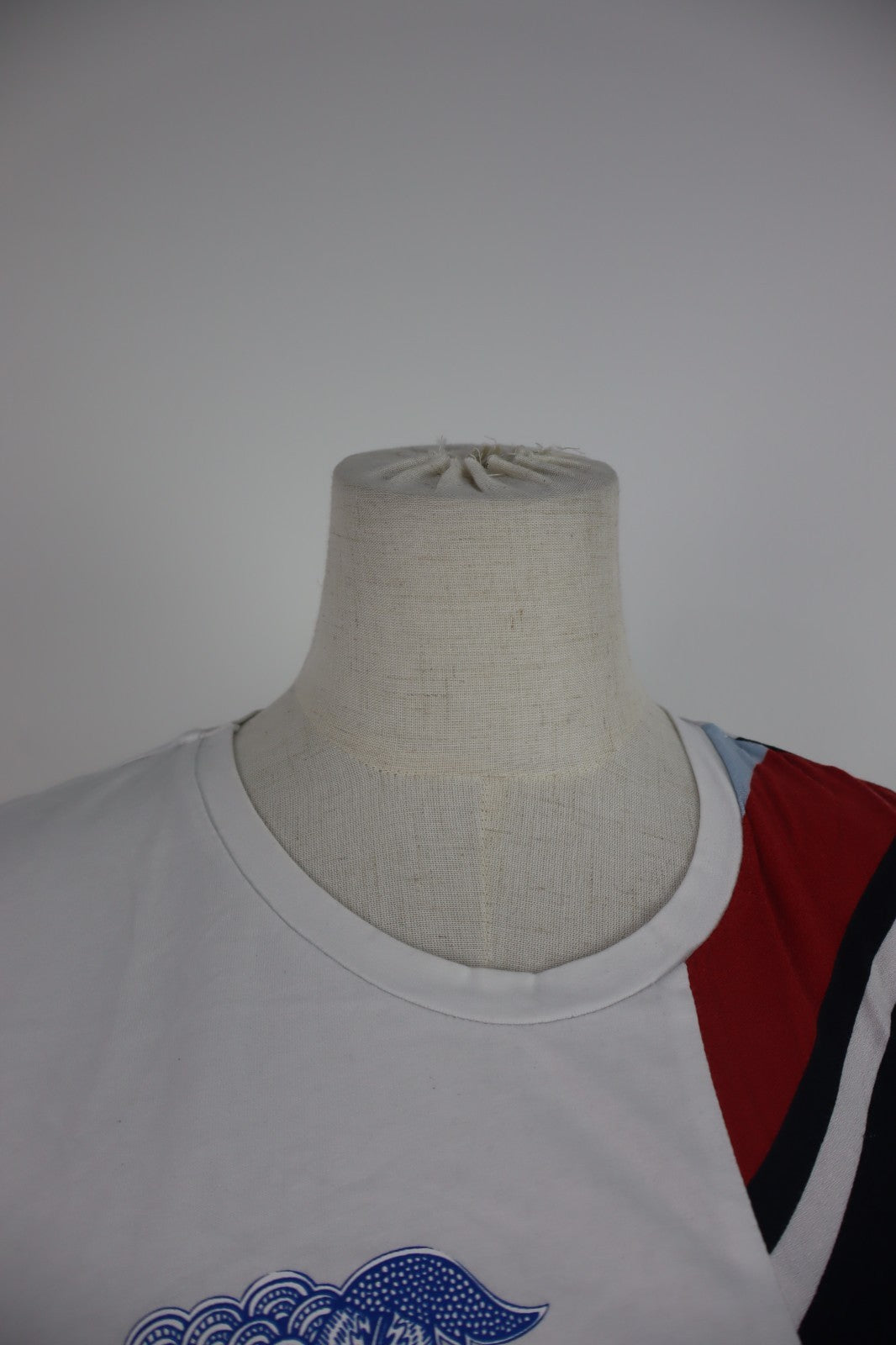 DESIGUAL MAGLIA DONNA TG. M WOMAN CASUAL VINTAGE T-SHIRT  TOP CANOTTA COTONE
