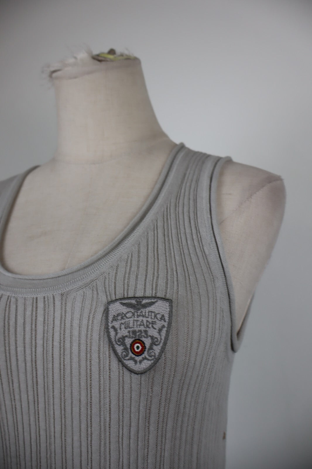 AERONAUTICA MILITARE MAGLIA SMANICATA T-SHIRT DONNA TG. M WOMAN CASUAL VINTAGE