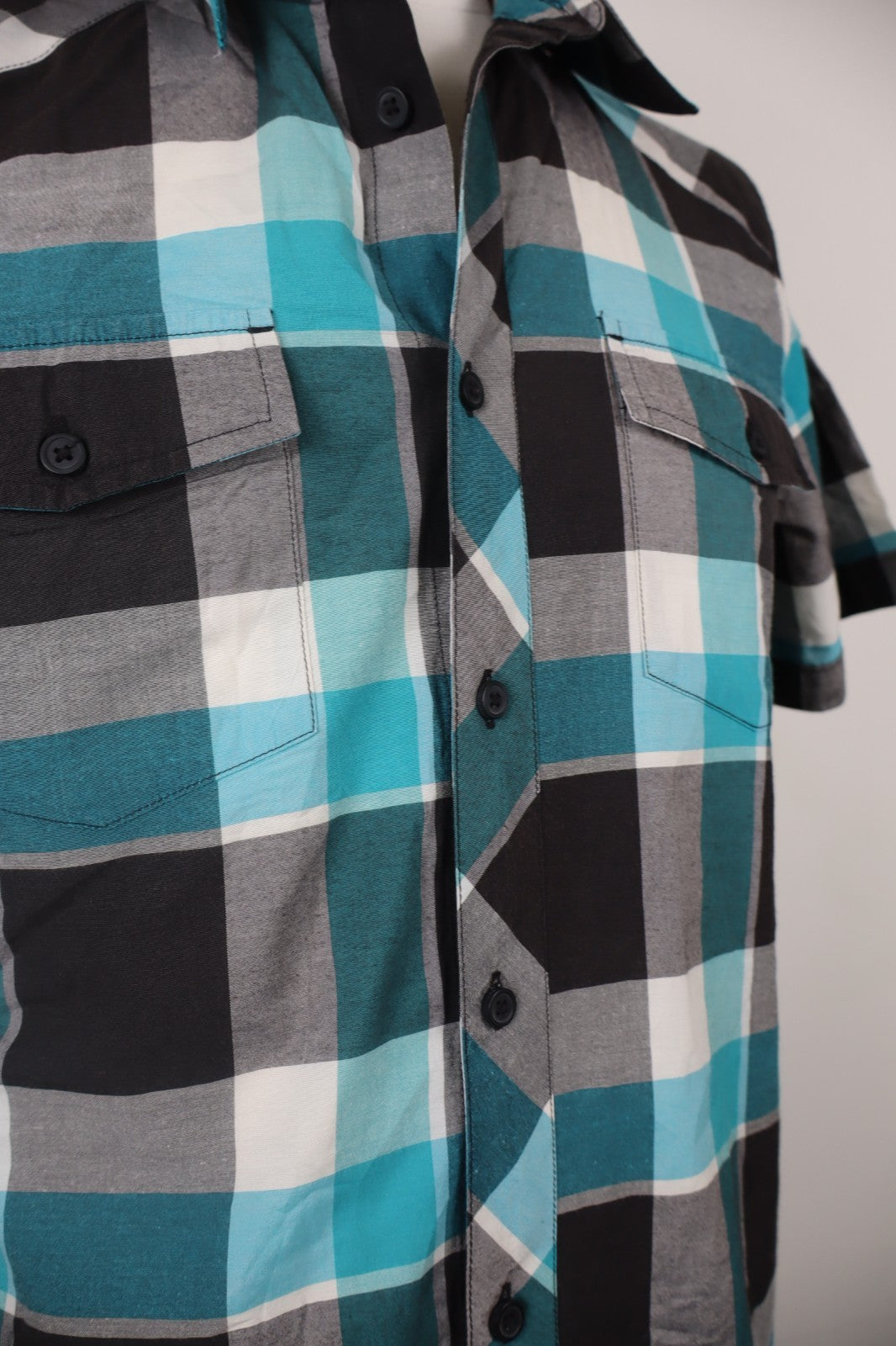 VANS OFF THE WALL CAMICIA UOMO COTONE TG. S MAN CASUAL VINTAGE SHIRT COTTON