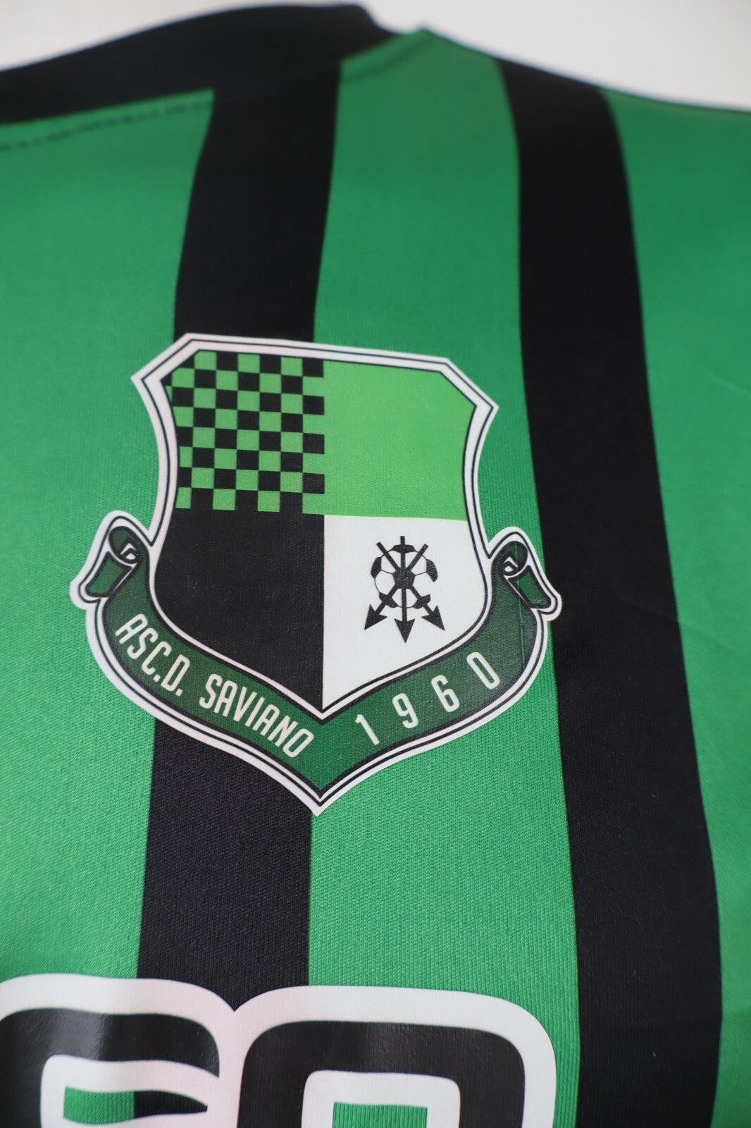 ET AC SAVIANO MAGLIA CALCIO UOMO Tg L SOCCER JERSEY VINTAGE SHIRT SPORT