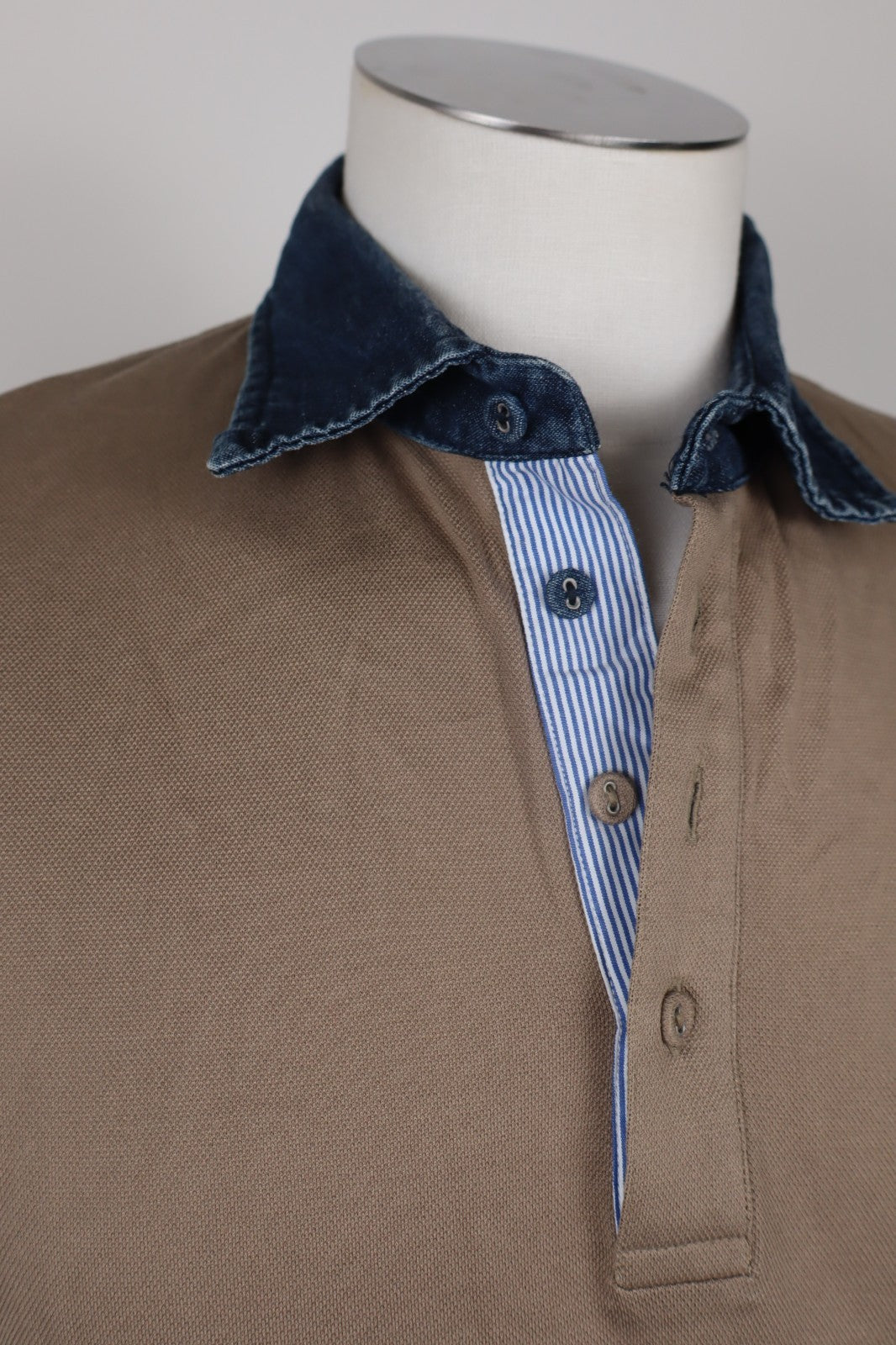 HARMONT & BLAINE POLO MAGLIA UOMO TG L MAN COTONE SHIRT CASUAL VINTAGE LOGO