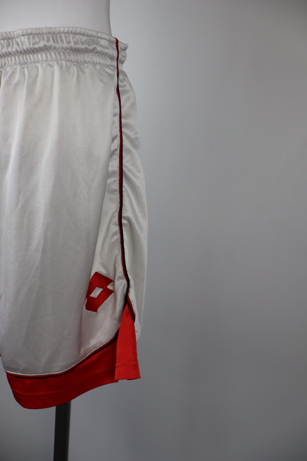 LOTTO MILAN PANTALONCINI CALCIO SPORT UOMO TG L VINTAGE MEN SOCCER SHORTS