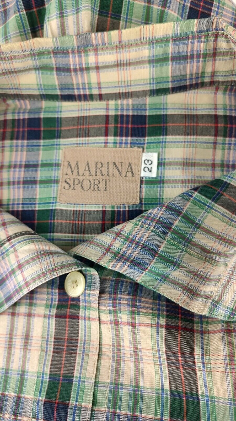 MARINA SPORT CAMICIA  DONNA TG. L WOMAN SHIRT CASUAL VINTAGE COTONE
