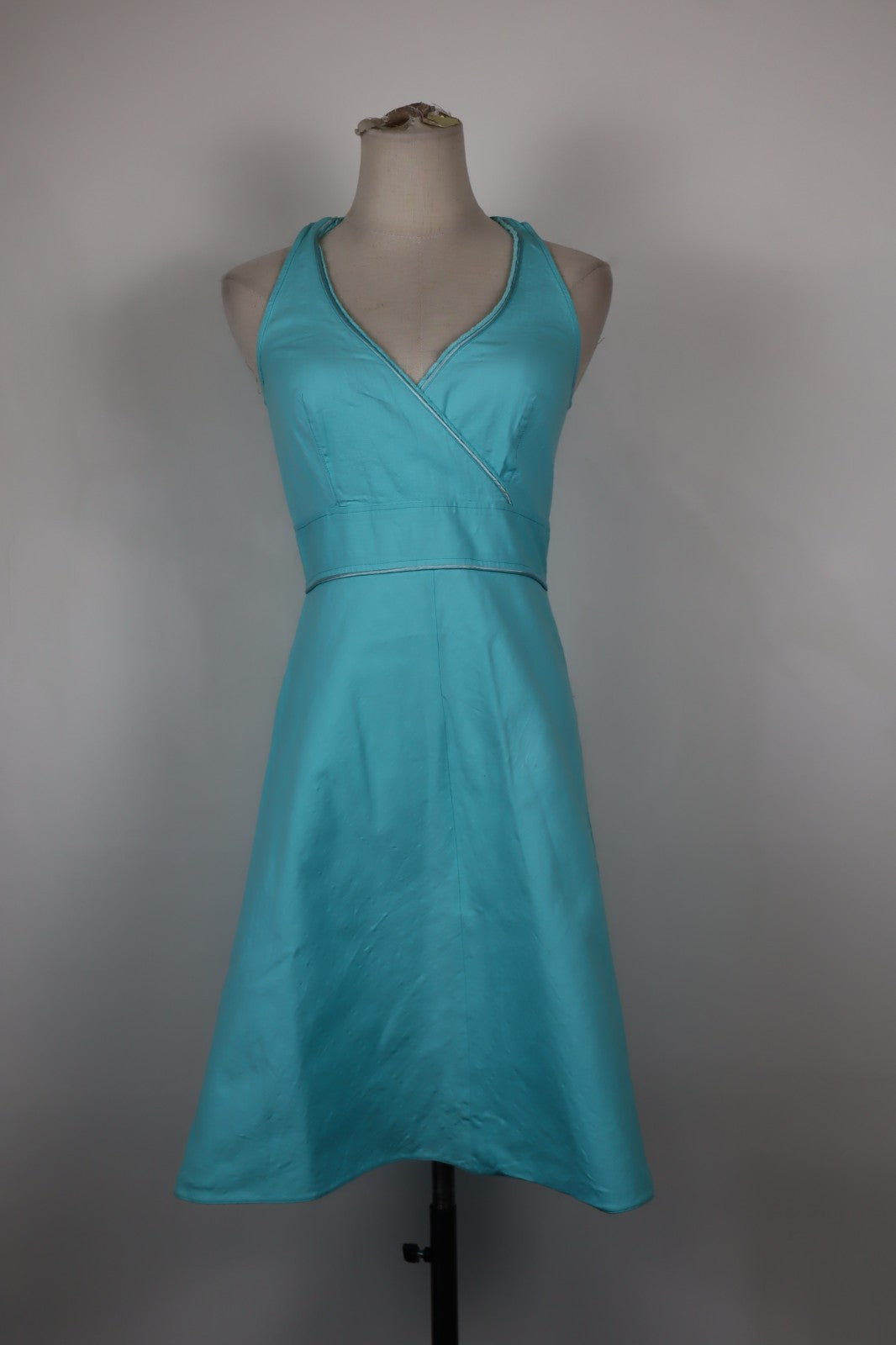 MARELLA VESTITO SMANICATO DONNA ABITO TG 4a WOMAN CASUAL VINTAGE DRESS COTONE