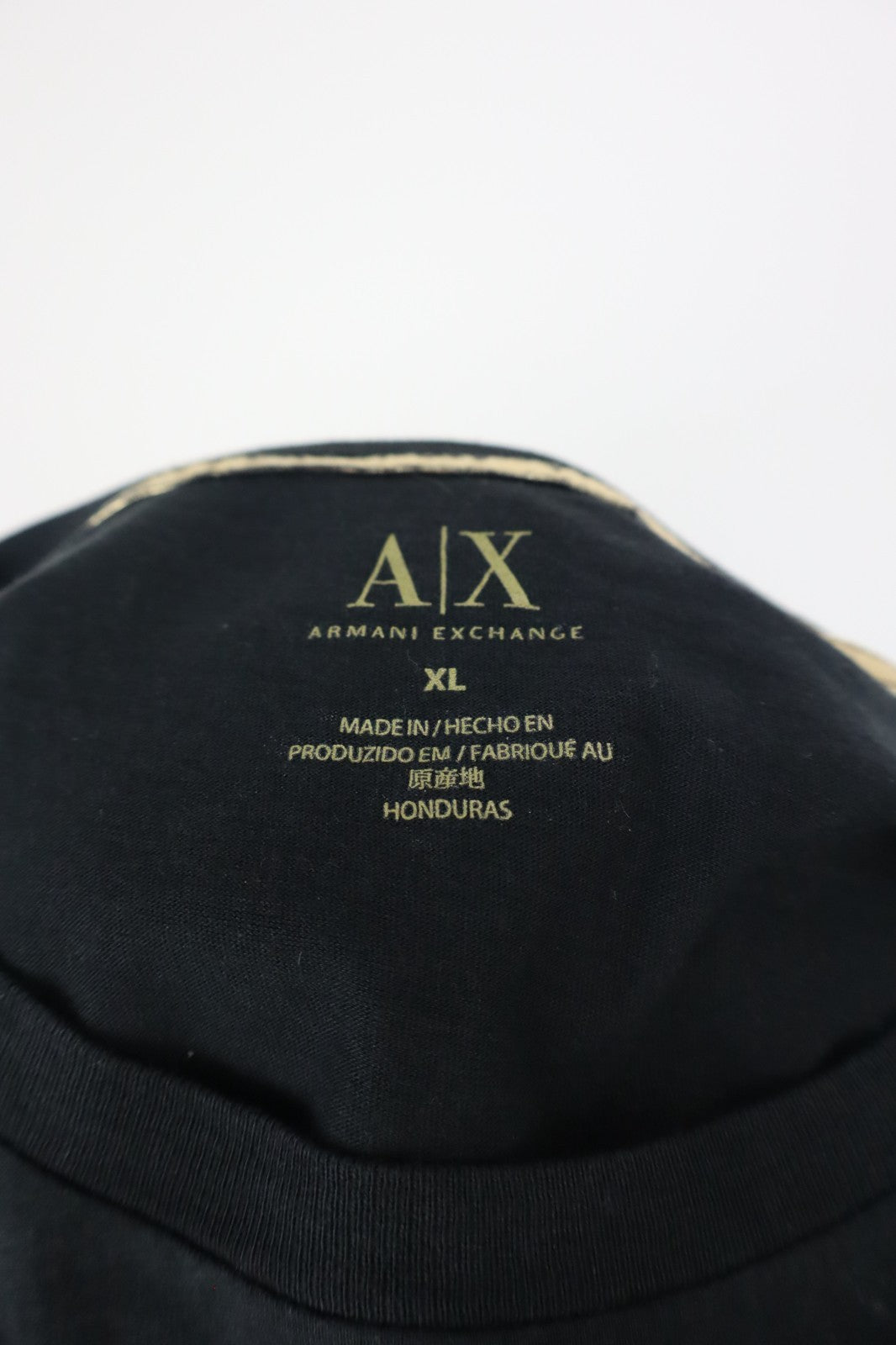 ARMANI EXCHANGE MAGLIA DONNA TG. XL WOMAN CASUAL VINTAGE T-SHIRT TOP COTONE