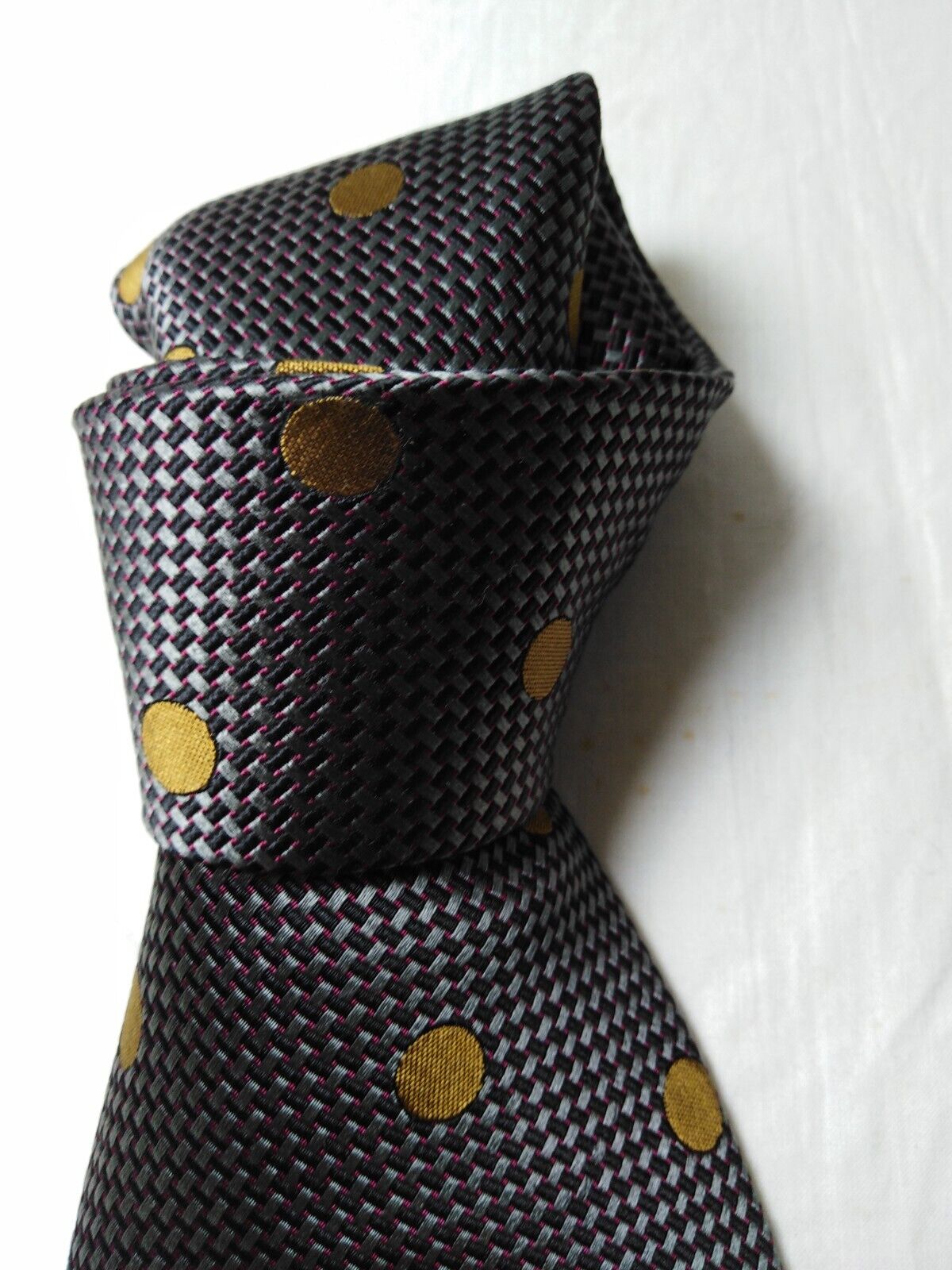 LORD BYRON 100% SILK TIE SETA CRAVATTA NECKTIE MADE IN ITALY