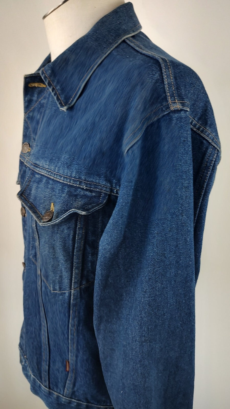 AMERICANINO GIUBBINO GIUBBINO JEANS DENIM UOMO Tg L MAN CASUAL JACKET