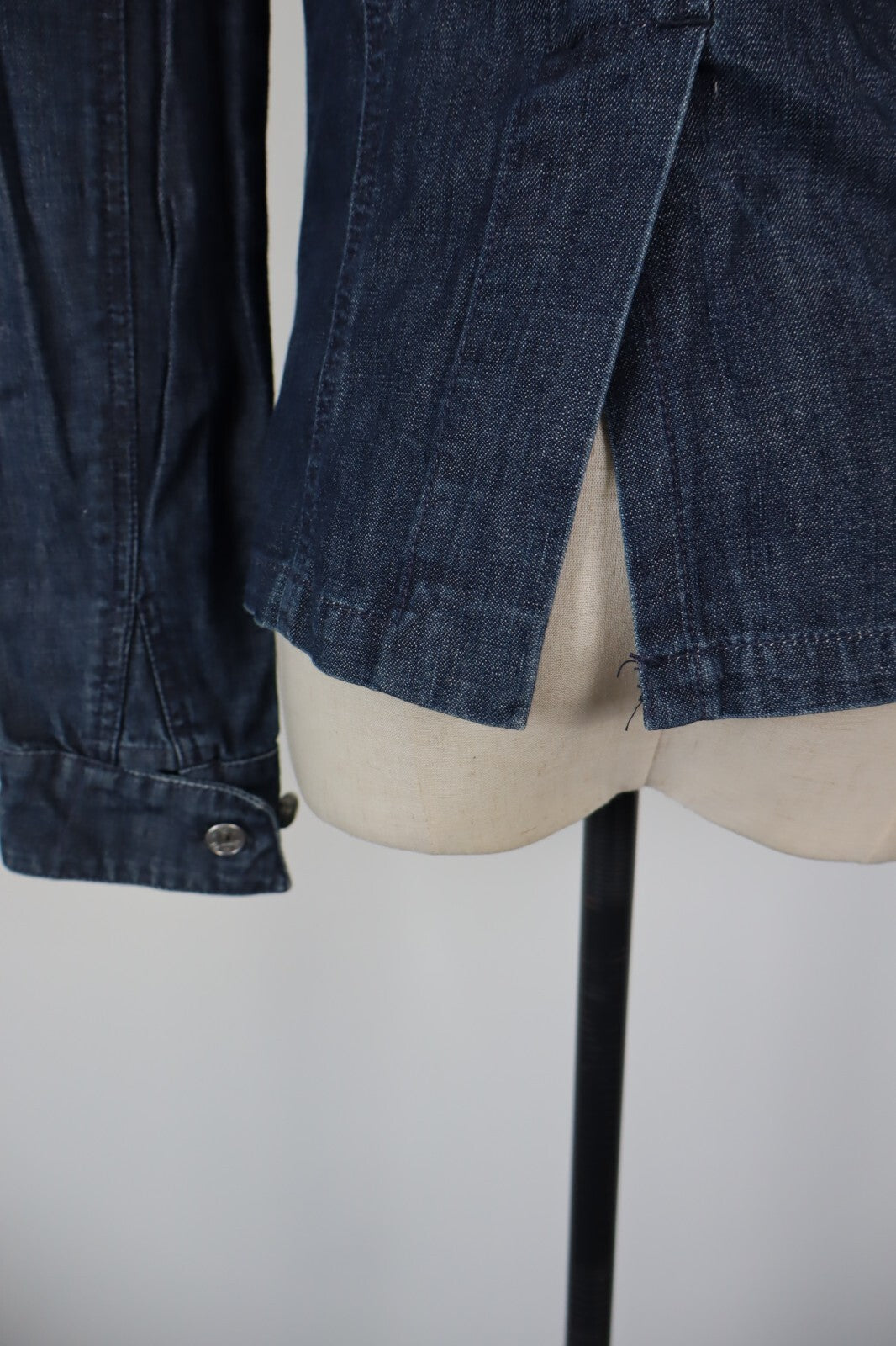 LIU JO GIUBBINO JEANS DENIM DONNA Tg M WOMEN CASUAL VINTAGE JACKET