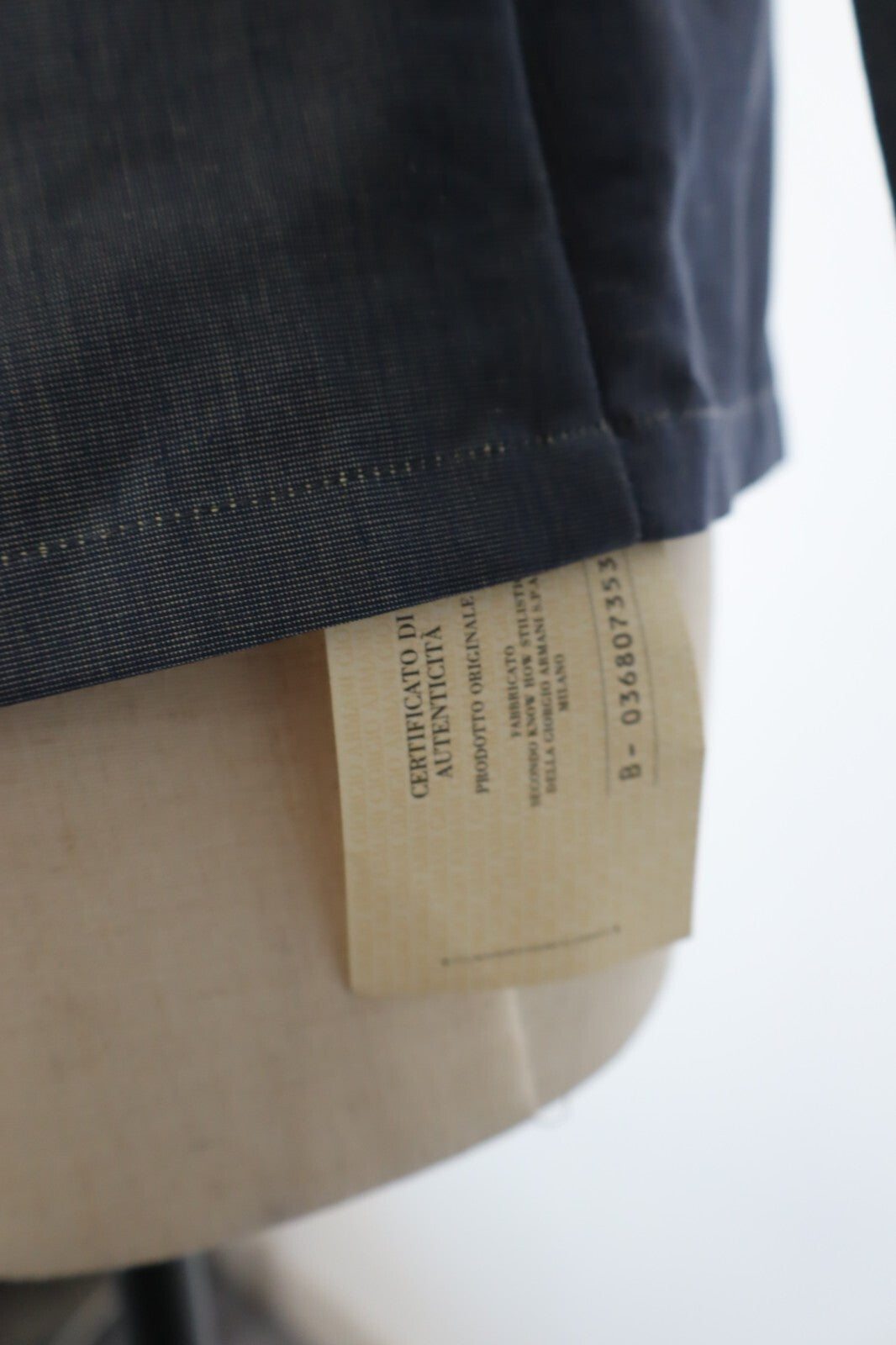 EMPORIO ARMANI BLAZER GIACCA COTONE DONNA Tg 40 WOMAN VINTAGE JACKET CASUAL