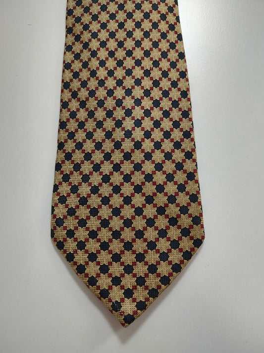 ANDREW'S 100% SILK TIE SETA CRAVATTA NECKTIE MADE IN  ITALY CLASSIC