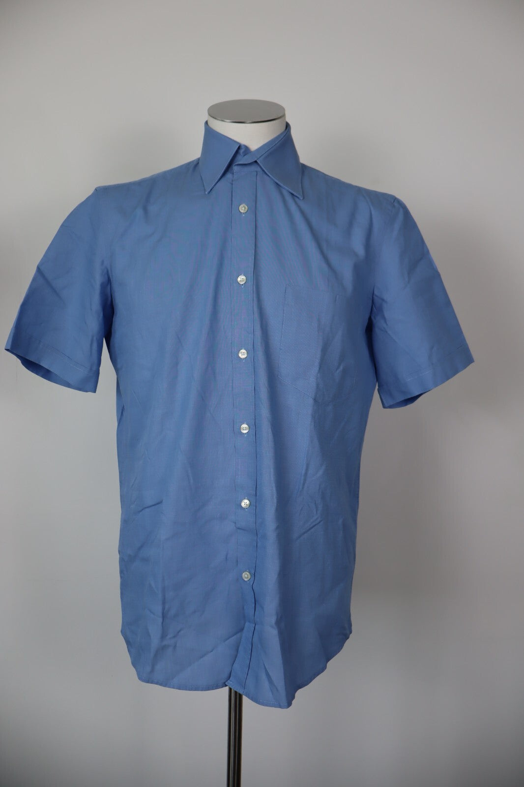 HUGO BOSS CAMICIA UOMO COTONE TG. 15.5 MAN CASUAL VINTAGE COTTON SHIRT