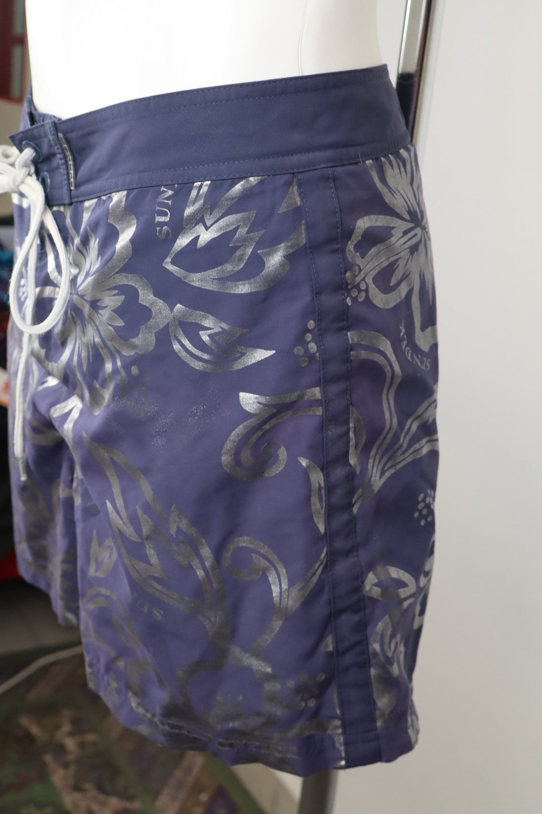 SUNDEK COSTUME PANTALONCINO MARE UOMO TG 31 MAN SWIMSUIT VINTAGE CASUAL SURF