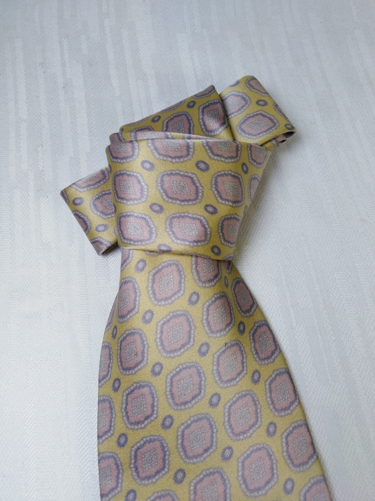 CARNAVAL DE VENISE 100% SILK TIE SETA CRAVATTA NECKTIE MADE IN ITALY CLASSIC