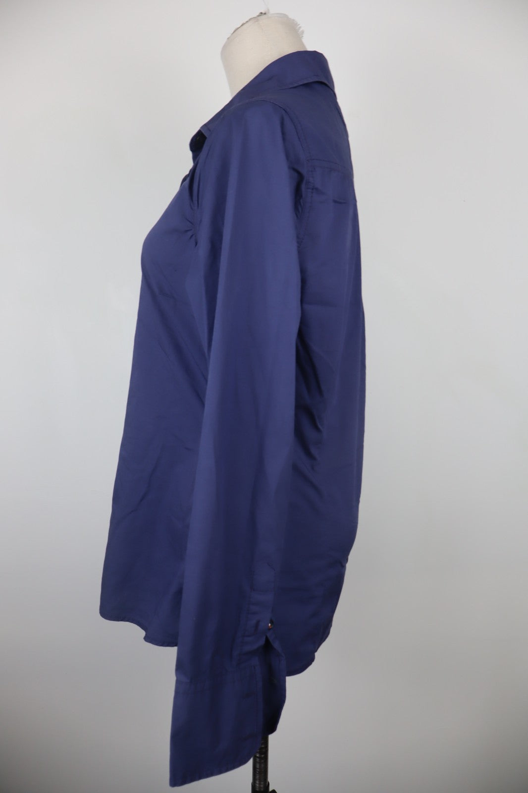 TOMMY HILFIGER DENIM DONNA TG L WOMAN SHIRT CASUAL VINTAGE COTONE COTTON LOGO