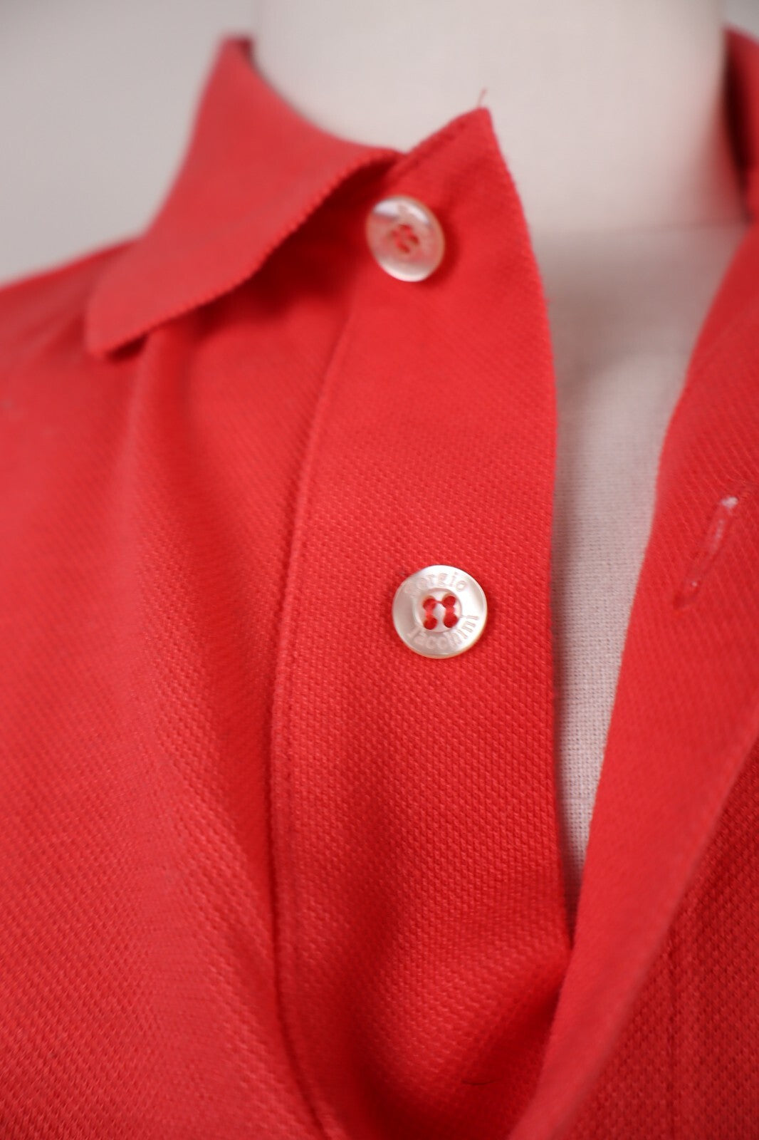 SERGIO TACCHINI POLO MAGLIA UOMO TG VII 7 MAN CASUAL VINTAGE T-SHIRT COTONE LOGO