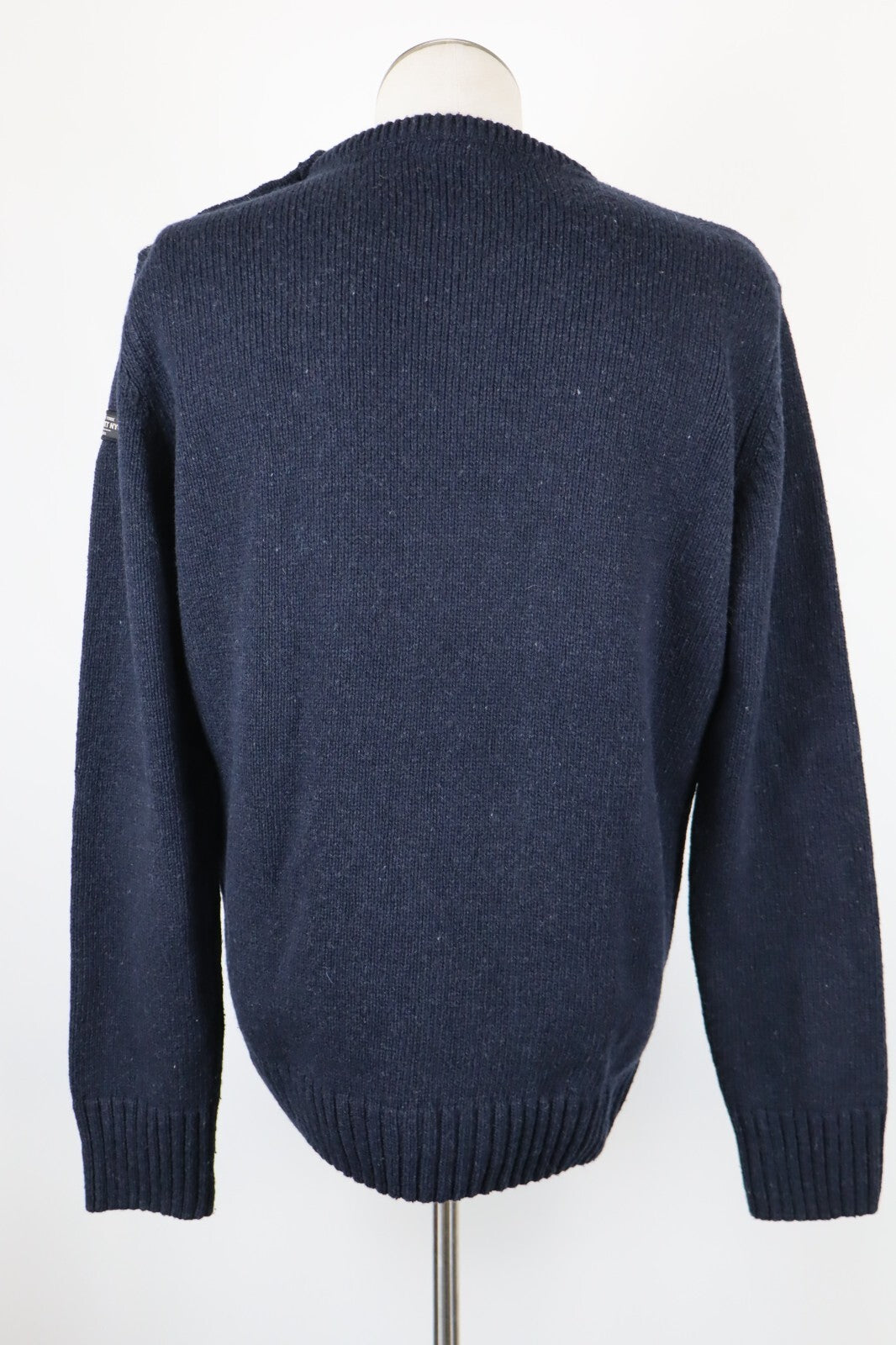 SCHOTT MAGLIONE LANA VINTAGE UOMO Tg. XL MAN WOOL SWEATER CASUAL
